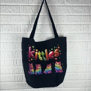 Colorful Cat Tote Bag